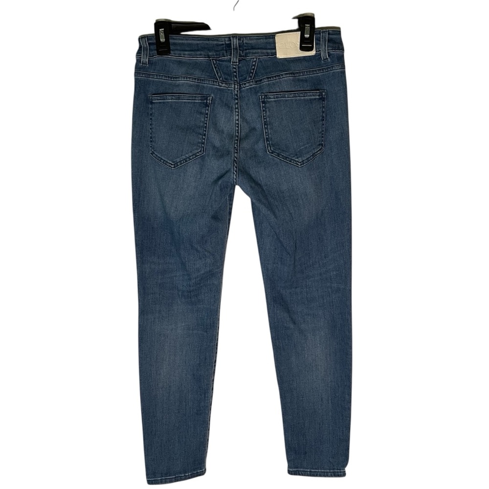 Closed Baker Slim Straight Jeans 29 Candiani Italian Denim Mid Wash Blue - Picture 9 of 16